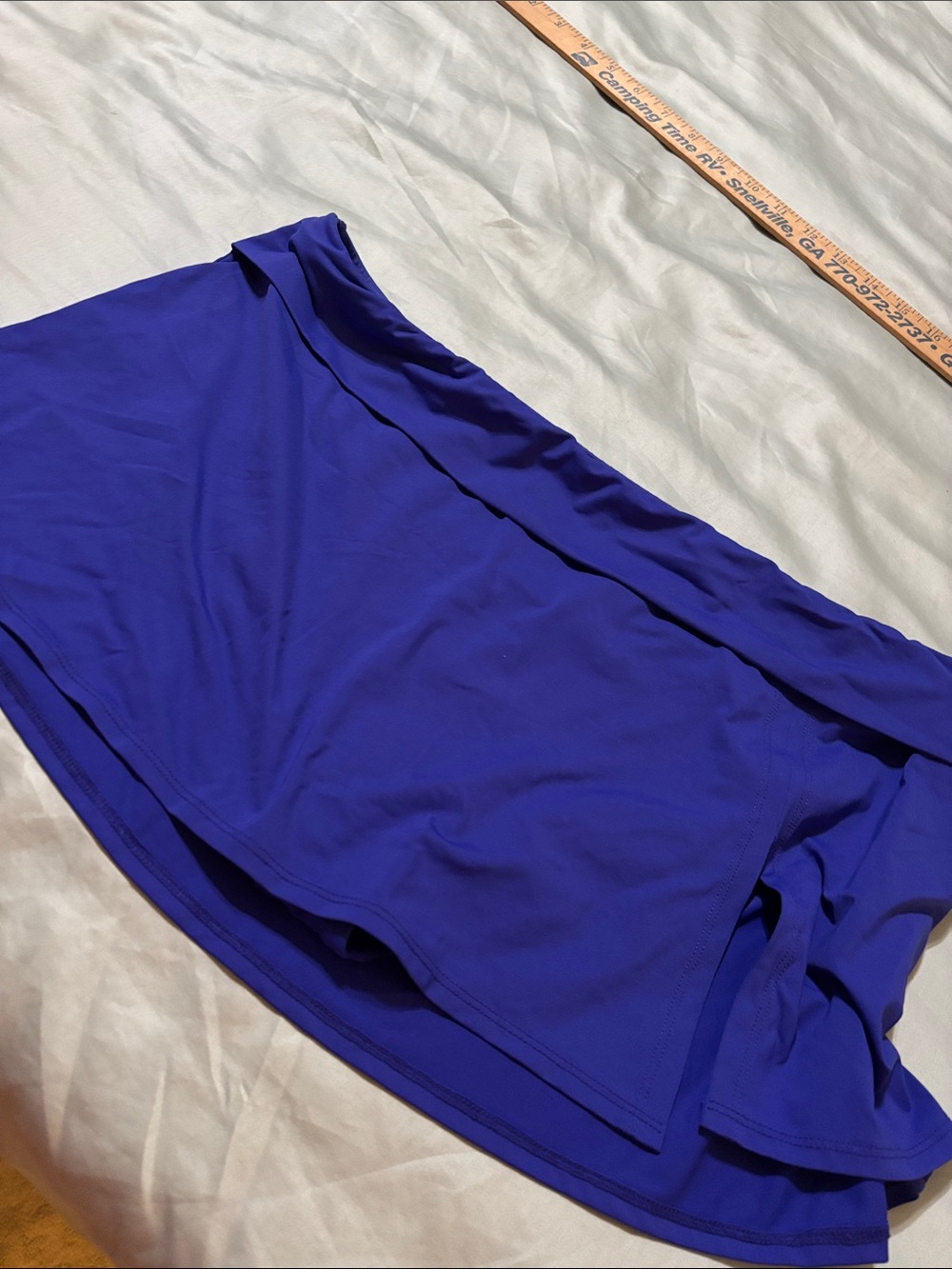 Bleu Rod Beattie Royal Blue Swim Skirt